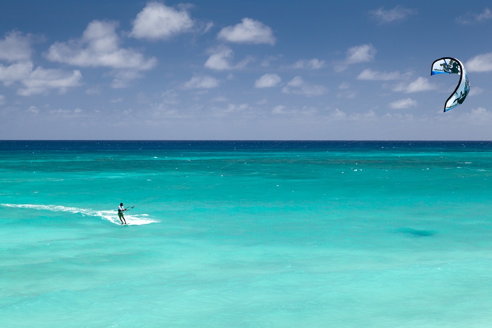 kitesurf en Martinique baie du François