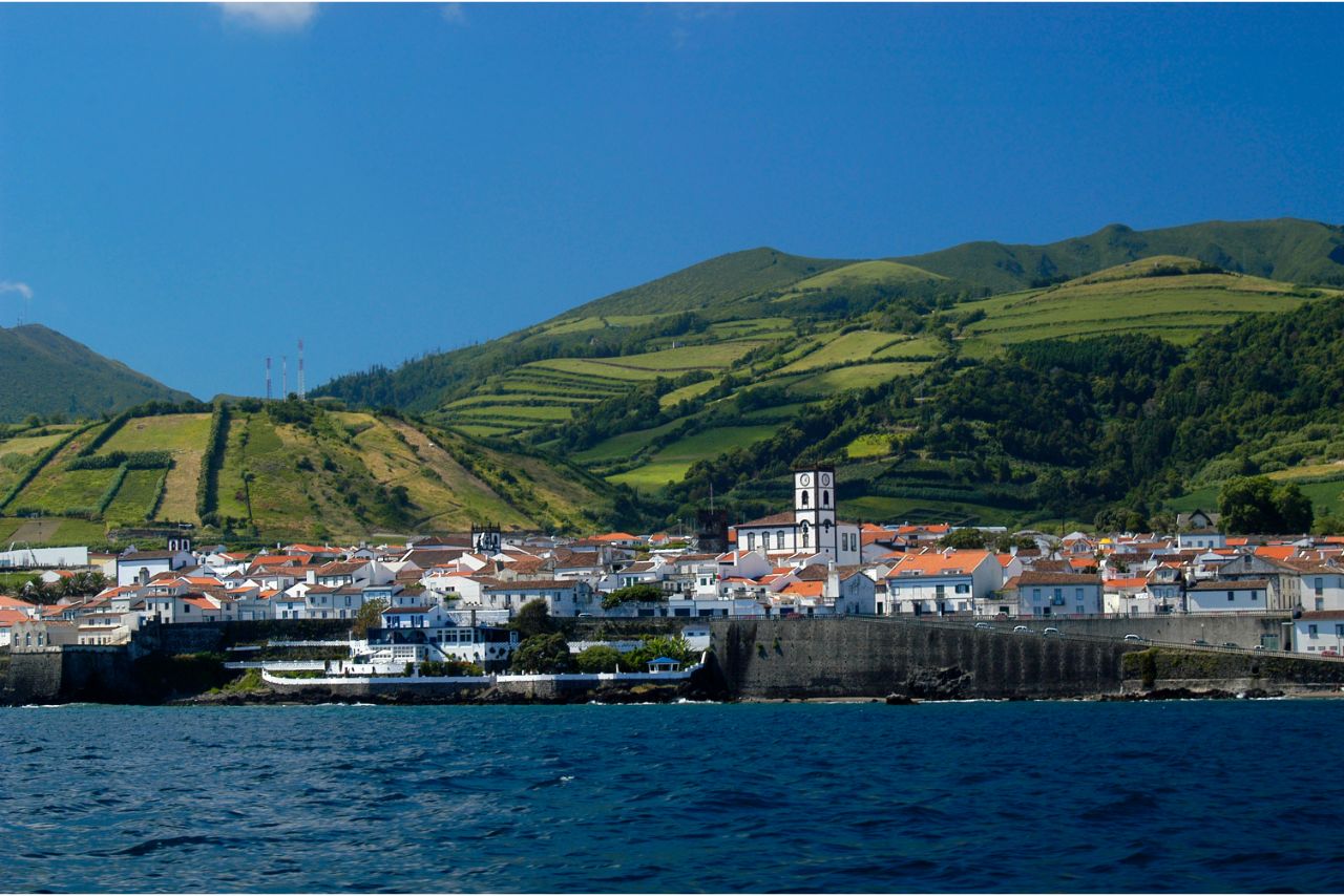 vue sur Azores aux Açores